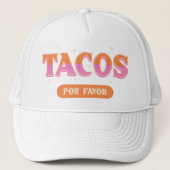 Tacos Por Favor Trucker Pet (Voorkant)