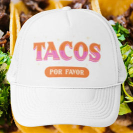 Tacos Por Favor Trucker Pet