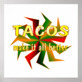 Tacos Poster (Voorkant)