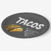 TACOS Prayer Paper-Bord Papieren Bordje (Gekanteld)