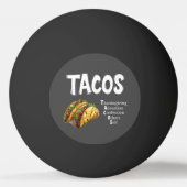 TACOS Prayer Ping Pong Ball (Voorkant)