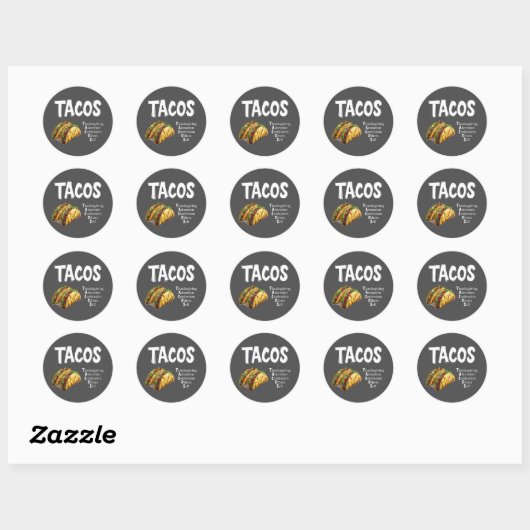 TACOS Prayer Sticker (Vel)