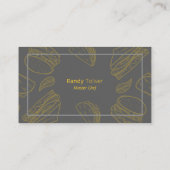 Tacos & Sandwiches Restaurant Visitekaartje (Achterkant)