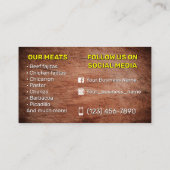 Tacos-service-visitekaartjes Visitekaartje (Achterkant)