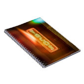 Tacos Sign Typografisch Afbeelding Taco Art Word T Notitieboek (Rechterzijde)