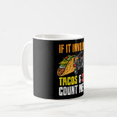 Tacos & SxS Four Wheeler Quad Off-Roading UTV ATV Koffiemok (Voorkant links)