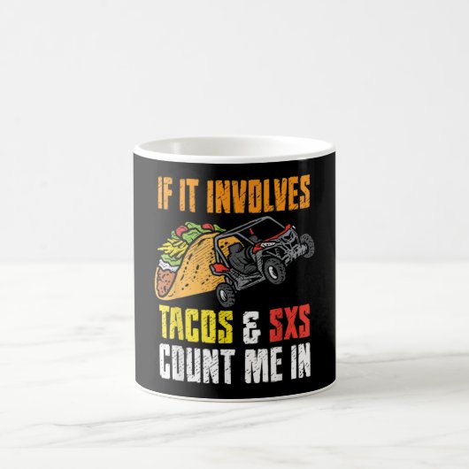 Tacos & SxS Four Wheeler Quad Off-Roading UTV ATV Koffiemok (Center)