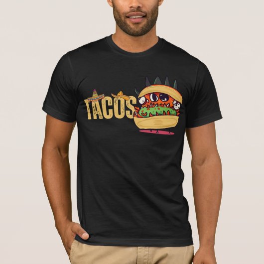 Tacos T-shirt (Voorkant)