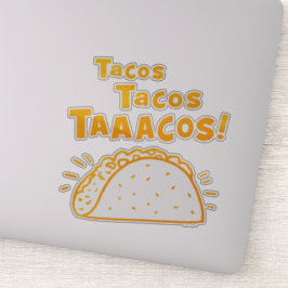 Tacos Tacos Sticker