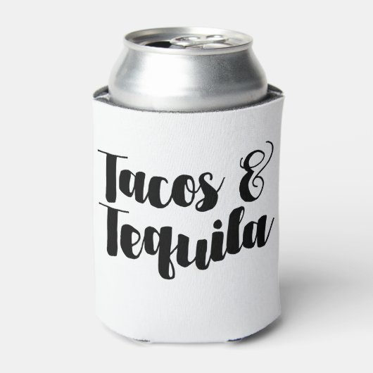 Tacos & Tequila Blikjeskoeler (Blikje Voorkant)