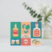 Tacos & Tequila Briefkaart (Staand voorkant)
