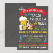 Taco's, tequila en bier voor Dan Kaart (Voorkant / Achterkant)