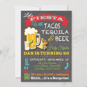 Taco's, tequila en bier voor Dan Kaart