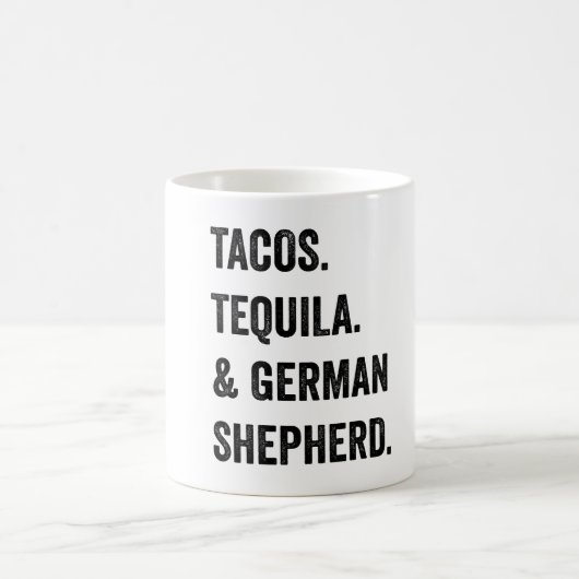 Tacos Tequila en German Shepherd Koffiemok (Center)