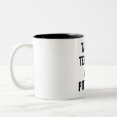 Tacos Tequila en Pit Bull Tweekleurige Koffiemok (Links)