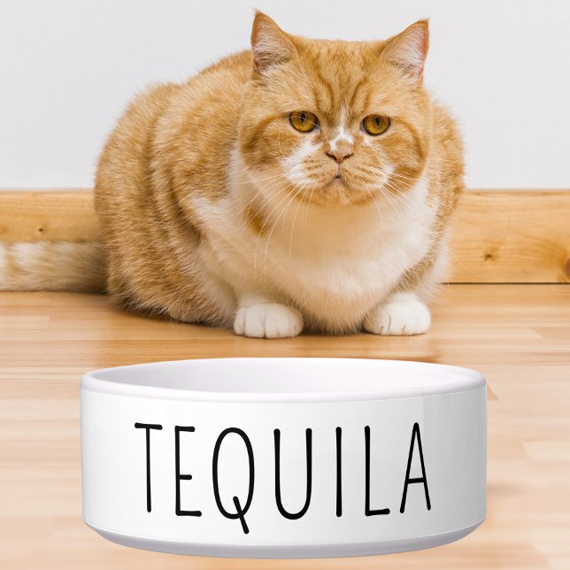 Tacos Tequila Grappige Hond Kat Pet Lover Cadeaus  Voerbakje (Creator heeft geüpload)