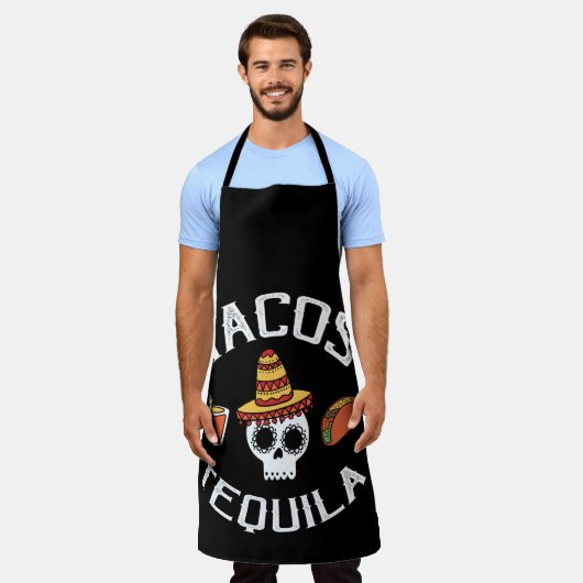 Tacos & Tequila Schort (Gedragen)