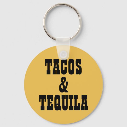 Tacos & Tequila Sleutelhanger (Voorkant)