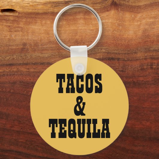 Tacos & Tequila Sleutelhanger (Voorkant)