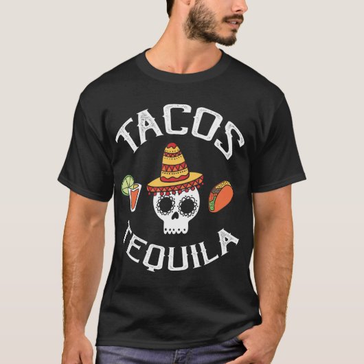 Tacos Tequila T-shirt (Voorkant)
