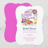 Taco's Tequila's Tiara's Laatste Feest Bruidsmeisj Kaart (Voorkant / Achterkant)