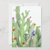 Tacos & Tiny Toes Baby Shower Kaart (Achterkant)