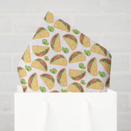 Tacos Tissue Paper Tissuepapier (Cadeauzakje)