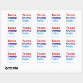 Tacos Trump Haat: Hillary 2016 sticker (Vel)