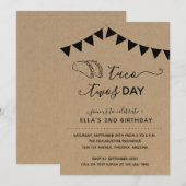 Tacos Tweeëntwintigste verjaardag van de verjaarda Kaart (Voorkant / Achterkant)