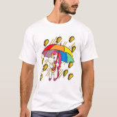 Tacos Unicorn Lover Paraplu T-shirt (Voorkant)