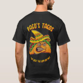 taco's van paco t-shirt (Achterkant)