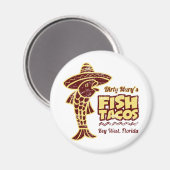 Taco's van vis magneet (Voorkant / Achterkant)