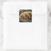 Taco's Vierkante Sticker (Tas)