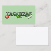 Taco's Visitekaartje (Voorkant / Achterkant)