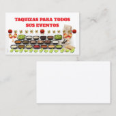 Taco's Visitekaartje (Voorkant / Achterkant)