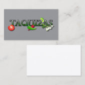 Taco's Visitekaartje (Voorkant / Achterkant)