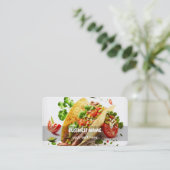 Tacos-Visitekaartje Visitekaartje (Staand voorkant)