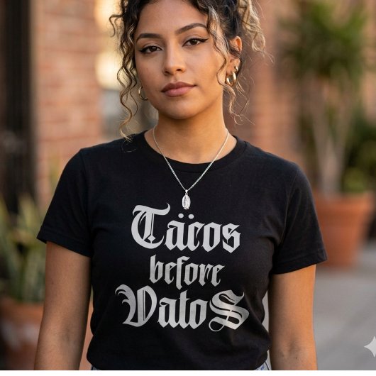 Taco's voor kerels, grappig shirt