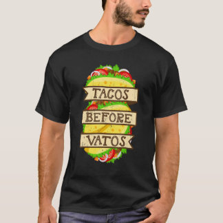 Tacos voor Vatos Valentijnsdag Taco T-shirt
