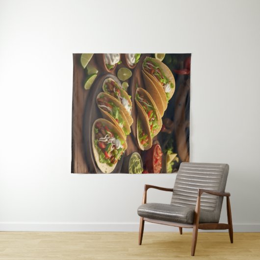 Taco's Wandkleed (In Situ (horizontaal))