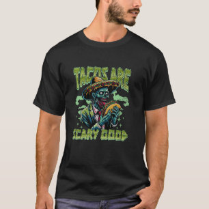 Taco's zijn enge goede grappige zombie t-shirt