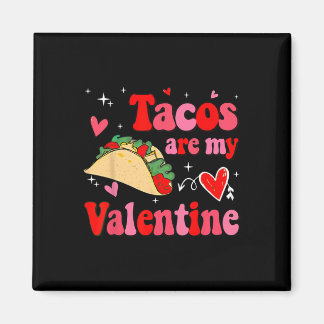 Taco's zijn mijn Valentijn Funny Mexican Valentijn Magneet