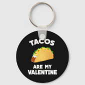 taco's zijn mijn Valentijn leuke Valentijnsdag Sleutelhanger (Voorkant)