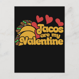 taco's zijn mijn valentijn schattig feestdagenkaart