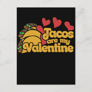 taco's zijn mijn valentijn schattig feestdagenkaart