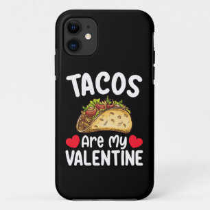 Taco's zijn mijn Valentijnsdag Grappige Food Lover Case-Mate iPhone Case