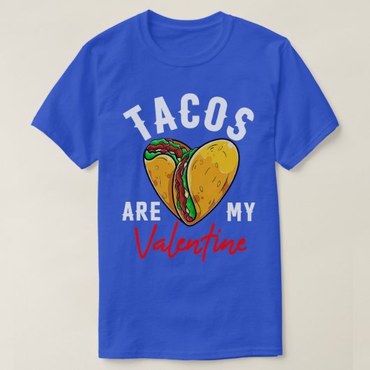 Tacos zijn mijn Valentijnsdag Kinder jongens Funny T-shirt (Design voorkant)