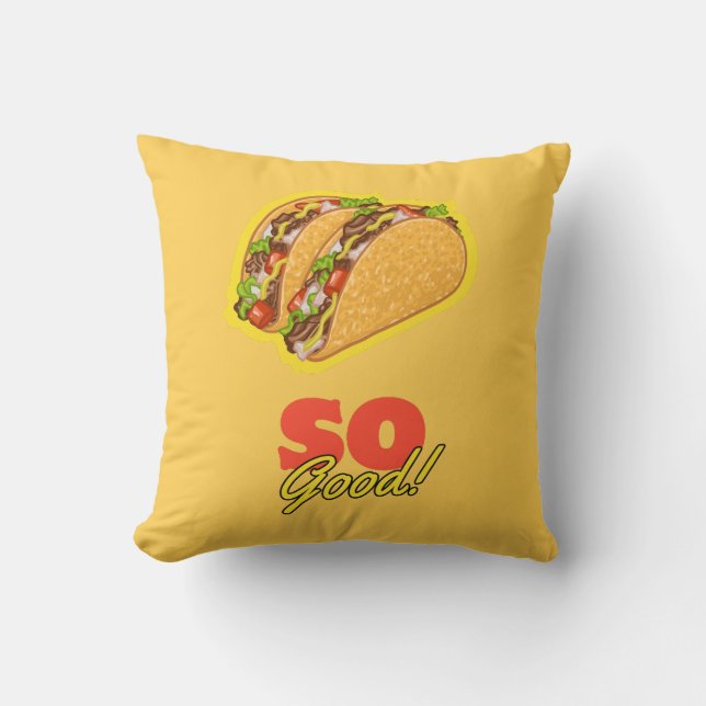 Taco's Zo Lekker! Kussen (Voorkant)