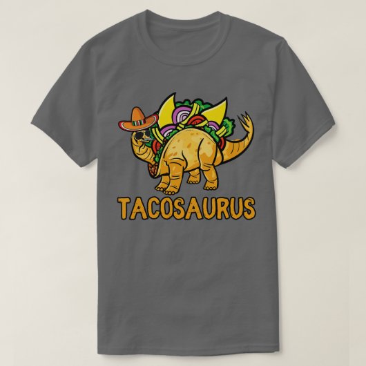 Tacosaurus Cinco de Mayo Funny Taco Dinosaur T-shirt (Design voorkant)