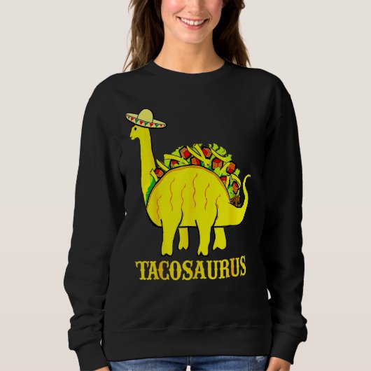 Tacosaurus cinco de mayo S taco dinosaurus Trui (Voorkant)